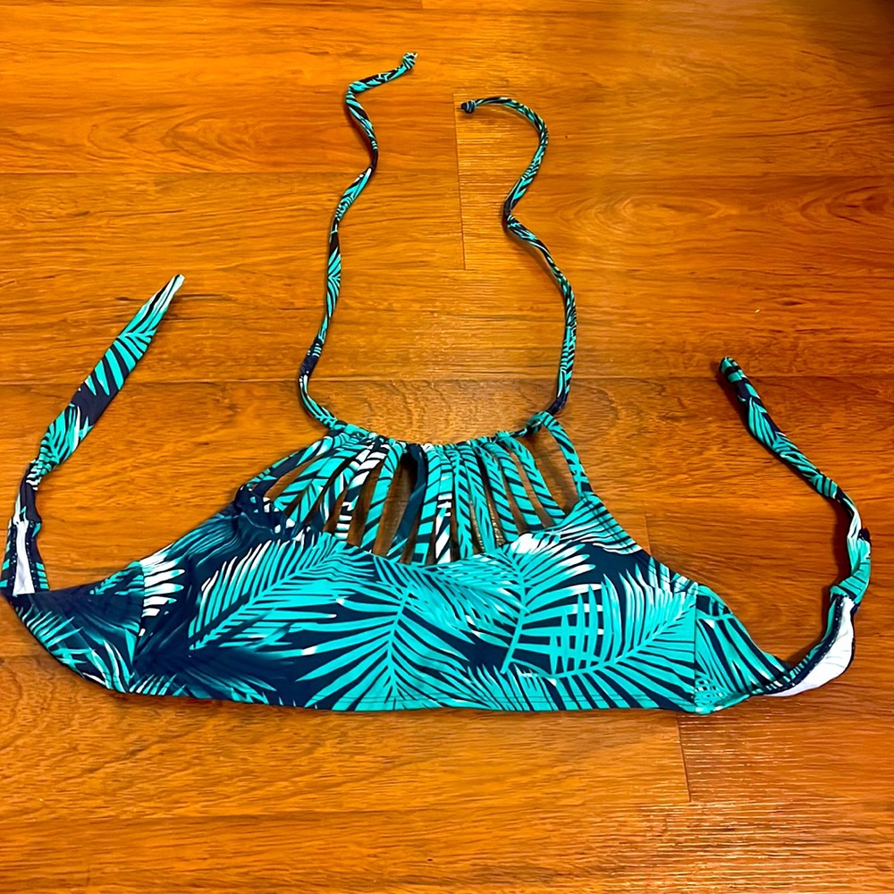 Palm Leaf Bikini Top
